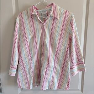 Colorful Striped Women’s Shirt